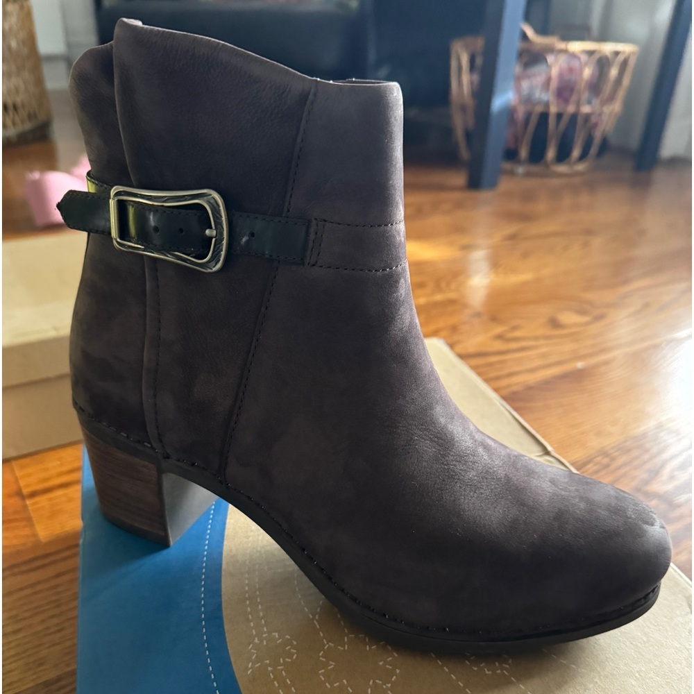 Ugg Hartley suede bootie. New in box, size 9